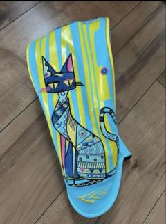 猫デザイン ドライバーデニム用ヘッドカバー