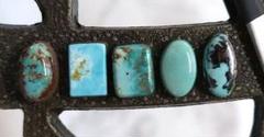 ターコイズ5pcs　9.45ct