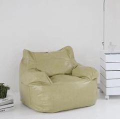 HUGME LOOSY 1人掛けビーズソファ Glossy Pistachio