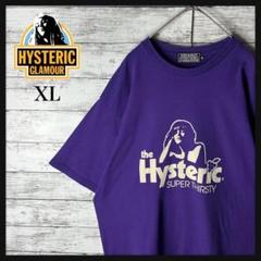 3100M【美品・XL】ヒステリックグラマー☆ヒスガール ビッグロゴＴシャツ