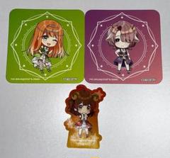 学マス コラボカフェ ステッカー コースター