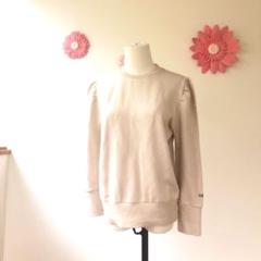 St.cecilia レディース　美品 スウェット　パフスリーブ　未使用 St.cecilia レディース 美品 スウェット パフスリーブ 未使用