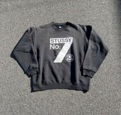 ずっと気になってた 90s old 在原みゆ紀 短丈 紺タグスウェットNo.7 stussy トップス