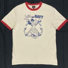 リアルマッコイズ リンガーTシャツ 大戦初期 ARMY AIR CORPS