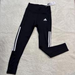 adidas ハイライズタイトフィットスリーストライプレギンスパンツOTサイズのサムネイル