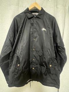 名作 Stussy leather Coagh コーチジャケット XL org.jpg