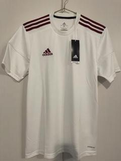 adidas サッカーユニフォーム　AEROREADY ホワイト　バーガンディ