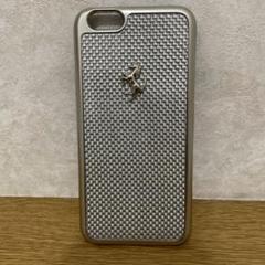iPhone6用Ferrari カーボンファイバー風 ハードケース