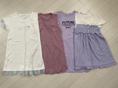 女の子 半袖ワンピース 4点まとめ売り120cm