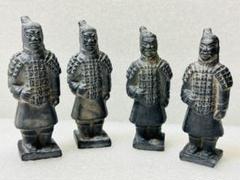 陶器 兵士像 4体セット
