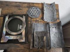 レア　rsr　チムニーストーブ焚き火台 RSR Chimneystove（チタン製折畳式ダブルウォールウッドストーブ