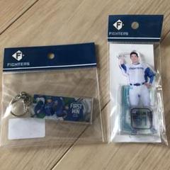 日本ハムファイターズ　日本プロ野球初勝利記念グッズ含む　2点　古林睿煬 #37
