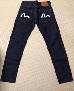 希少！ビッグカモメ！濃紺！エヴィス パリ デニム W29 国内正規品 EVISU エヴィス 赤耳 大黒ビッグカモメ LOT2000 W29