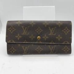 ルイヴィトン　長財布　財布　ウォレット　モノグラム　ブラウン