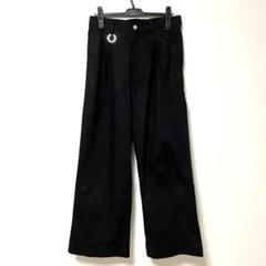 th ブラックデニム　セミワイド　パンツのサムネイル