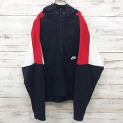 NIKE ナイキ☆パーカー XL 刺繍ロゴ ブラック