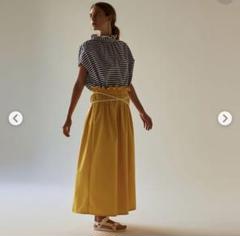 新品 BARNEYSNEWYORK カーキスカート 36 24MMSSK04]THE SHINZONE(ザ シンゾーン) WASHED BAKER SKIRT