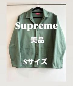 【美品】Supreme ワークジャケット コーチジャケット風 グリーン Sサイズのサムネイル
