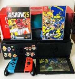 Nintendo Switchセット(本体➕ソフト2本➕ドック2個ほか)