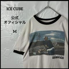バンドtシャツ　アイスキューブICE CUBE ラッパー　リンガーteeホワイト