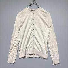 IT'S international 薄ベージュ 長袖 カーディガン 前開き美品