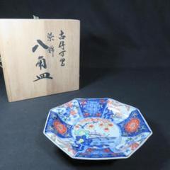 古伊万里　色絵花鳥図　色絵金彩　金　未使用　極美品　陶器　有田焼　皿　器　希少 有田焼青藍窯金彩古伊万里八角皿5枚セット中皿銘々皿花鳥色絵金襴手