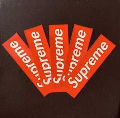 supreme シュプリーム ボックスロゴ ステッカー 5枚 匿名配送無料‼️