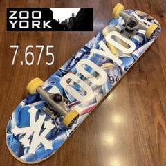 ズーヨーク　スケボー　コンプリート　スケートボード　7.675 ZOOYORK