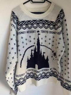 東京ディズニーリゾート プーさん ニット M 新品タグ付き 即納】白セーター くまのプーさん ぬいぐるみマフ 39cm 東京