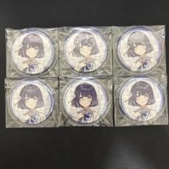 学園アイドルマスター アニメバコ 秦谷美鈴 缶バッジ 6個セット