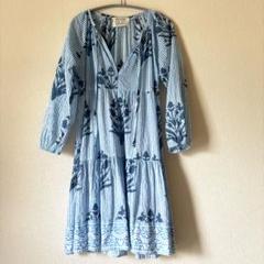 ★新品未使用★ SZ Block Prints 花柄ワンピース　エスゼット 中古・古着通販】SZ Blockprints (エスゼットブロックプリント