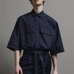 希少 20AW フィアオブゴッド×ゼニア オーバーサイズシャツ 2XL 白 半袖