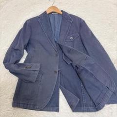 【最終価格】美品BOGLIOLI テーラードジャケットCHELSEA大きいサイズ 美品✨BOGLIOLI CHELSEA Lサイズ テーラードジャケット 本切羽
