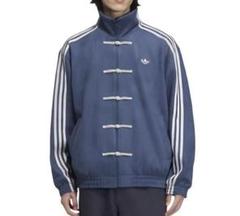 最終値下げ　上海限定　adidasチャイナトラックジャケットL 即発可】中国 上海adidas チャイナデニムトラックジャケット