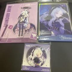 ブルアカ　空崎ヒナ　アクリルスタンド　缶バッジ　色紙 空崎ヒナ ブルアカ 広州蛍イベント新品 アクリルスタンド 缶