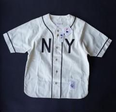 【デッド・タグ付】 クーパーズタウン ニューヨークヤンキース ベースボールシャツ デッド・タグ付】 クーパーズタウン ニューヨークヤンキース