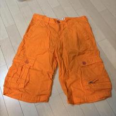 新品 スイッチ カーゴ ハーフパンツ ショートパンツ　オレンジ W32のサムネイル