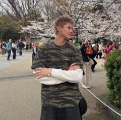 Supreme S/S Pocket Tee Tiger Camo