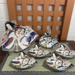 賞美堂　其泉　有田焼　姫型　銘々皿　6枚　まとめ売り　希少 賞美堂 其泉 有田焼 姫型 銘々皿 6枚 まとめ売り 希少 - メルカリ