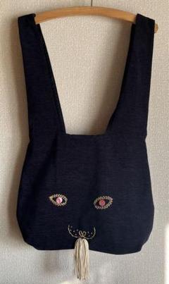 mina perhonen usa bag うさバッグ　ネイビー　小 未使用/定価2.4万】2023AW/ミナペルホネン mina perhonen usa
