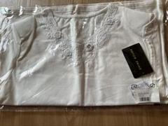 バテンレースフレンチ　Tシャツ　 L