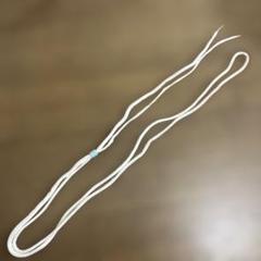 新品 ゴローズ 皮ひも 革紐 白 126cm - メルカリ