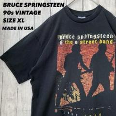 90sヴィンテージUSA製古着ブルーススプリングスティーンバックプリントTシャツ