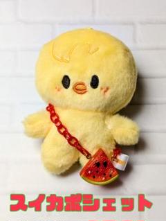 10cm ぬい用　スイカポシェット　skzoo スキズー