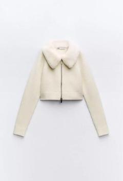【ZARA】XS: 【ZARA】ZW ベルト付きフェイクファーコート ZARA ZW Collection フェイクファーコート ザラ - メルカリ