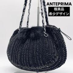 注目の 極美品✨希少【アンテプリマ】ワイヤーバッグ チェーントート バッグ