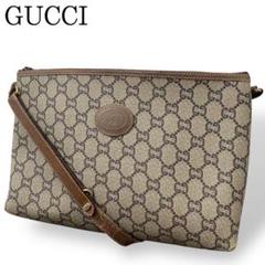 希少✨ GUCCI グッチ プラス ショルダーバッグ GG柄 斜め掛け ベージュ