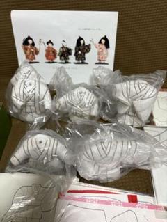 通りゃんせ 真多呂人形 キット 木目込み 5体セット - メルカリ