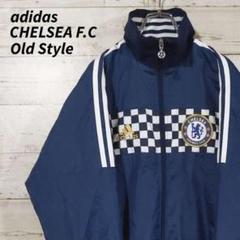 《CHELSEA F.C》adidas☆アディダス ロゴ刺繍 チームエンブレム