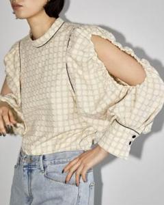 2025年最新】openshoulder jacquard blouseの人気アイテム